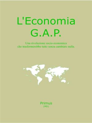 cover image of L'Economia G.A.P.